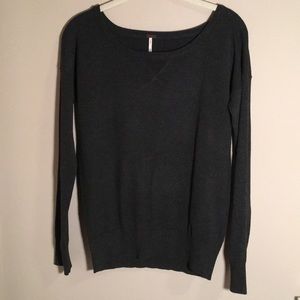 Charcoal grey light weight sweater